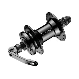 Priekinė stebulė U-Link GL-B10F-QS 36H, 6-varžt. 100 mm (juoda)