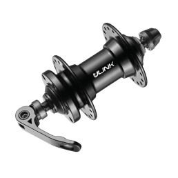 Priekinė stebulė U-Link GL-B43F-QS 32H, 6-varžt. 100 mm (juoda)