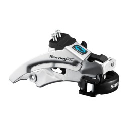 Priekinis perjungiklis Shimano Tourney TX800 34.9mm 48T iš viršaus 8/7pav. Priekinis perjungiklis Shimano Tourney TX800 34.9mm 48T iš viršaus 8/7pav.