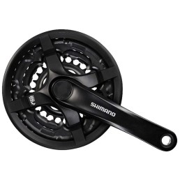 Priekinis žvaigždžių blokas Shimano TY501 42/34/24T 6/7/8 pav. 170mm (juodas) Priekinis žvaigždžių blokas Shimano TY501 42/34/24T 6/7/8 pav. 170mm (juodas)