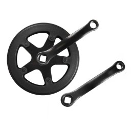 Priekinis žvaigždžių blokas Single 36T 127mm (juodas) Priekinis žvaigždžių blokas Single 36T 127mm (juodas)