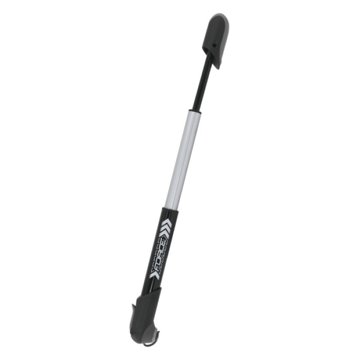 Rankinė pompa FORCE Sport Duo teleskopinė 8bar (aliuminė, juoda)