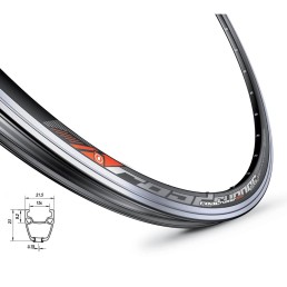 Ratlankis 28/29", MACH1 Road Runner, (622x15), 32H V-tipo (juodas)
