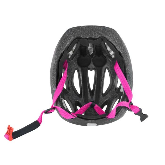 Šalmas FORCE Ant 44-48cm XXS-XS (balta/rožinė)