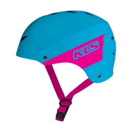 Šalmas KLS Jumper Mini 022 XS/S 45-49cm (mėlynas/rožinis) Šalmas KLS Jumper Mini 022 XS/S 45-49cm (mėlynas/rožinis)