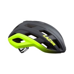 Šalmas LAZER Strada KC, 55-59cm M (tamsiai pilkas/geltonas)