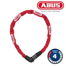 Spyna ABUS Catena 5805C/75, grandinė (raudona) Spyna ABUS Catena 5805C/75, grandinė (raudona)