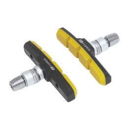 Stabdžių kaladėlės FORCE 70mm su varžtais (juoda/geltona) Stabdžių kaladėlės FORCE 70mm su varžtais (juoda/geltona)