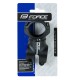 Vairo iškyša FORCE Team light 31,8/50mm 6° (aliuminis, juoda) Vairo iškyša FORCE Team light 31,8/50mm 6° (aliuminis, juoda)