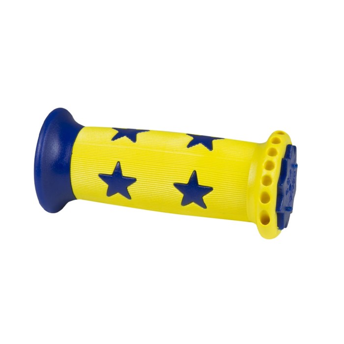 Vairo rankenos FORCE Star OEM vaikiškos guminės (geltona/mėlyna) 90mm