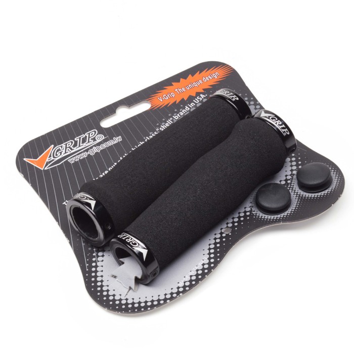 Vairo rankenos V-Grip (poroloninės, juodos)