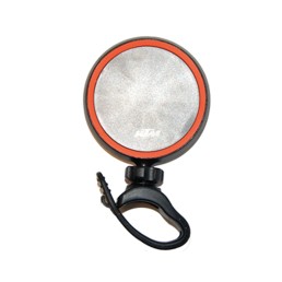 Veidrodėlis KTM ant vairo 58x58mm (oranžinis)