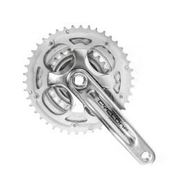 Žvaigždžių blokas priekinis Cyclone Precision 24-34-42T 170mm, dešinys (aliuminis, sidabrinis) Žvaigždžių blokas priekinis Cyclone Precision 24-34-42T 170mm, dešinys (aliuminis, sidabrinis)