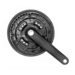 Žvaigždžių blokas priekinis MTB 42x34x24T, 170mm, aliuminis (juodi) Žvaigždžių blokas priekinis MTB 42x34x24T, 170mm, aliuminis (juodi)